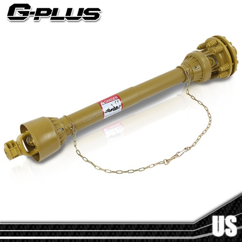 PTO Shaft PTO Drive Shaft 1-3/8"x6 Spline w/Slip Clutch T4 31.5-41" Yellow - Picture 3 of 12