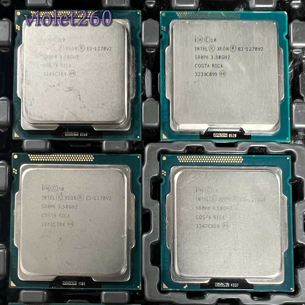 E3 1270 V2 1155 Xeon Jual Intel Xeon E3-1270 V2 Cache 8M GHz 4-Cores