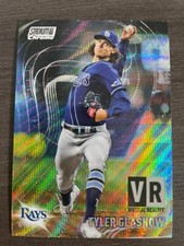 2021 Topps Stadium Club Chrome Tyler Glasnow Virtual Reality Wave Refractor
