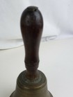 Excellent heavy antique bell w. handle — photo 3