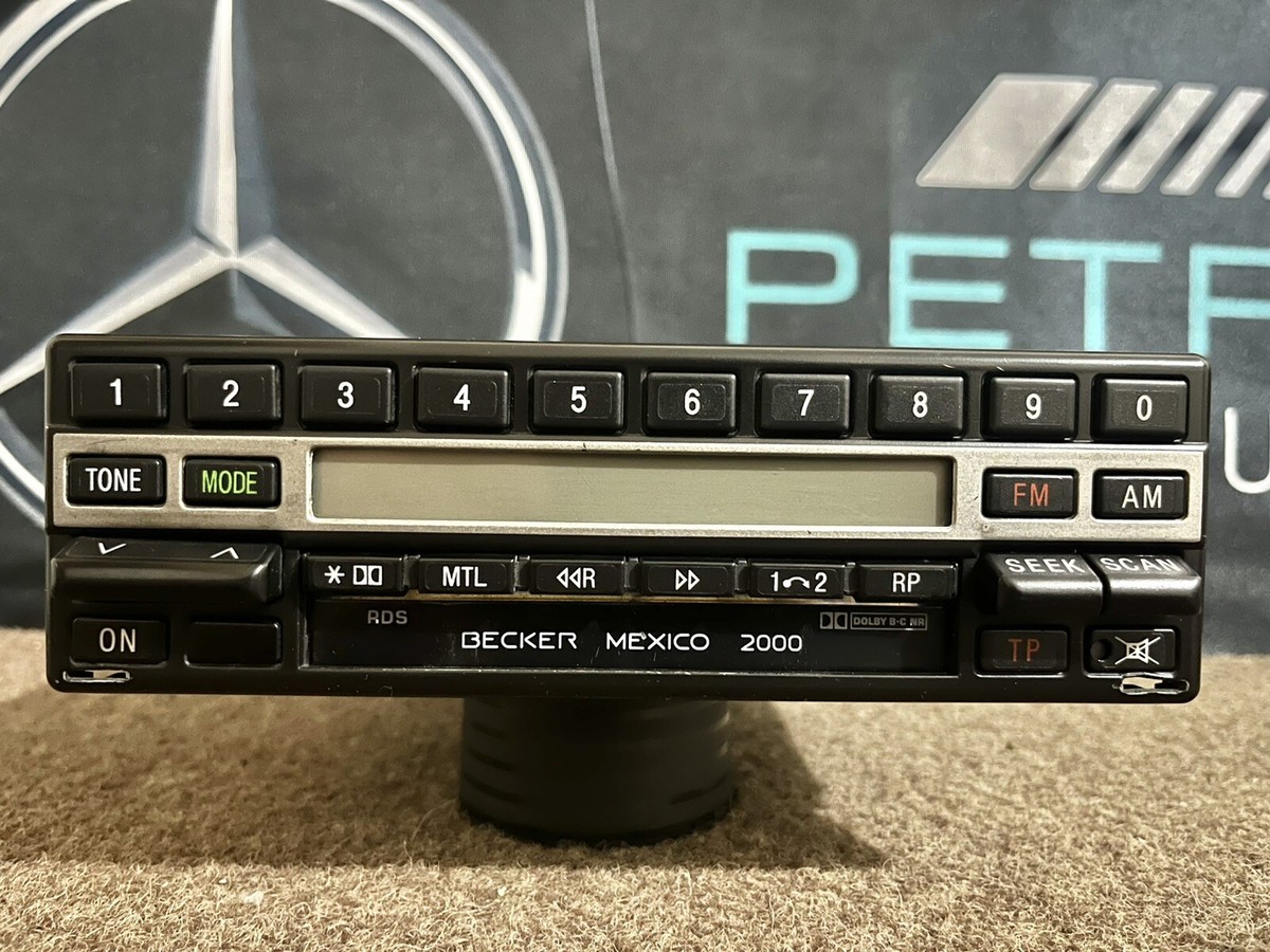 Becker Mexico 2000 BE1560 Auto Radio Cassette W124 W140 S600 W201