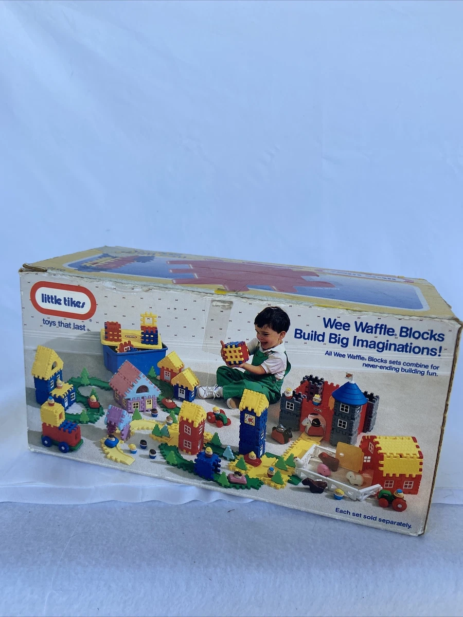 Little tikes large waffle blocks cheap 18 pieces