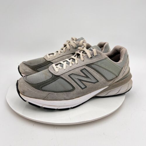 New Balance 990v5 Women Size 11D W990GL5 GreyStone White Suede Running Shoes