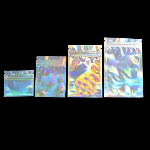 Stand UP Laser Zip Bags Aluminum Foil Seal Grip Retail Food Storage Packing - Bild 6 von 18