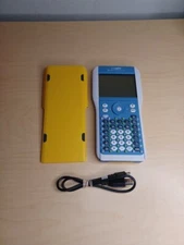 Ti-nspire Graphing Calculator With Cover, Original. Scratch less Tested  W Cable