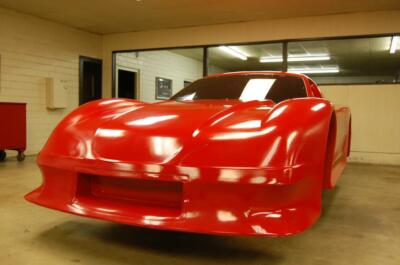 GT1 Road Race SuperCar Body, Body molds, Blueprints and Body Buck