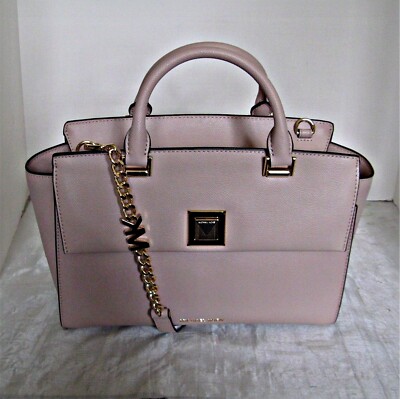 Michael Kors Sylvia Medium Top Zip Leather Satchel