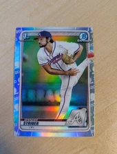 2020 Bowman Draft Spencer Strider Chrome 1st Refractor #BD-20 Braves