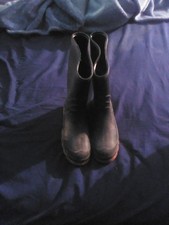 Boys Rubber Rain/Mud Boots Size 6