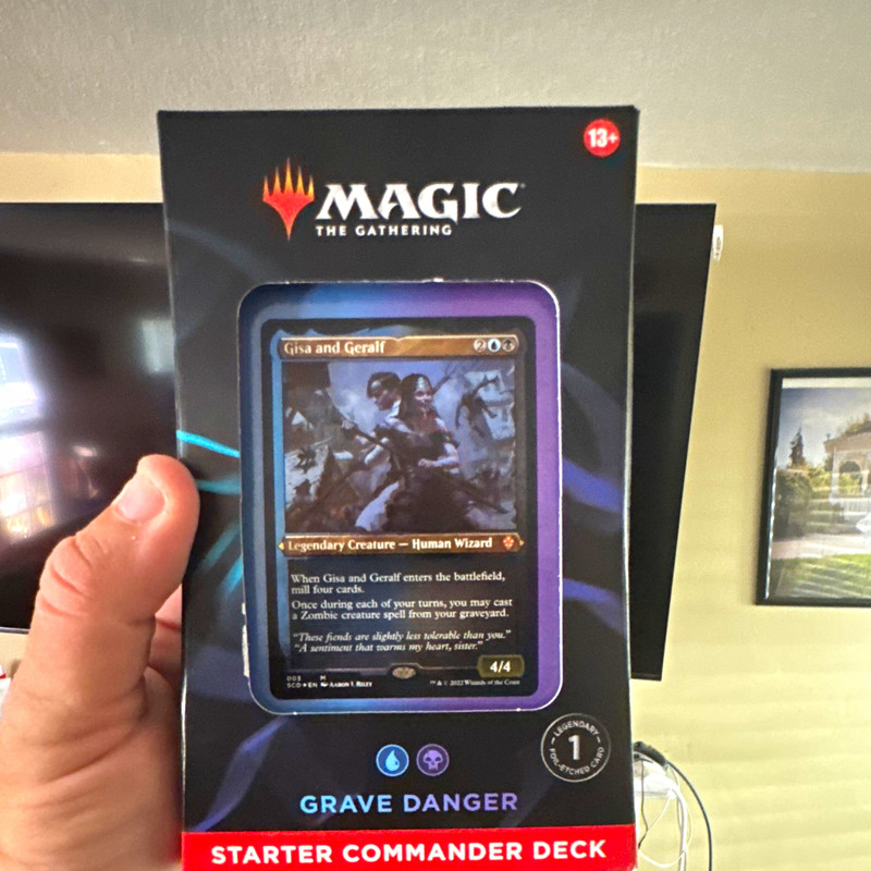 Magic: The Gathering Grave Danger Starter Commander Deck 100 Cards English Gisa