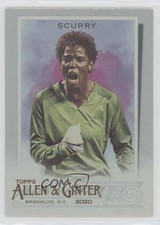 2020 Topps Allen & Ginter's Hot Box Silver Portrait Briana Scurry #166 0j10