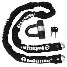 Heavy Duty Steel Motorcycle Motorbike Bike Security Chain U Lock 1.4M*10mm