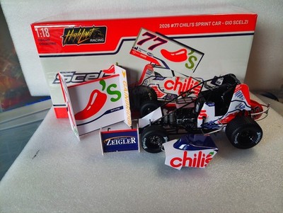 2026 GIO SCELZI CHILI'S STIRE GAINBRIDGE 1:18 ACME HIGH LIMIT RACE CAR A1826001