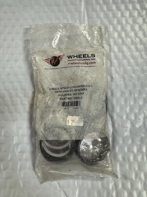 Wheels Manufacturing Angled Spacer Single Speed Conversion Kit With Chain Guides