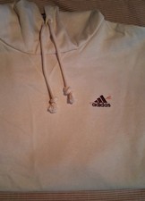 Adidas Unisex Light Pink Cream Hoodie Size Small Never Worn
