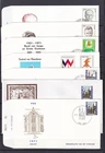 [LG80848] Belgium Nice Lot FDC First Day Covers UNG