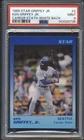 1989 Star KEN GRIFFEY JR ROOKIE Career Stats White Back #2 PSA 9 MARINERS MT HOF