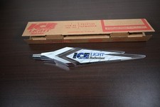 Budweiser "Ice Draft Light" Acrylic Beer Tap Handle (Prestige Tapmarker)