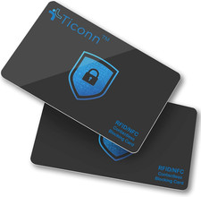 RFID Blocking Cards - 2 Pack, Premium Contactless NFC Debit Credit Card Passport