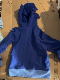 OFFICIAL SONIC THE HEDGEHOG FULL-ZIP COSTUME HOODIE SWEATSHIRT - KIDS MEDIUM (8)