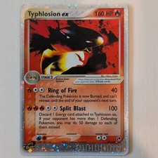 Typhlosion ex Sandstorm Holo 99/100 (2003) HP 160 Stage 2 English TPC on eBay