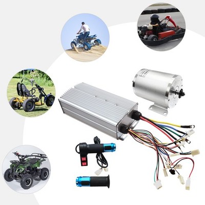 Kit Moteur Brushless 72V 3000W – Contrôleur + Moteur – Pour Kart, Scooter, VTT électrique