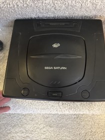 Sega Saturn Model 2 MK-80000A Console - New Battery/ Controller/ Cables - Lot 2