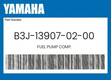 Yamaha Genuine Fuel Pump Comp. - B3J-13907-02-00