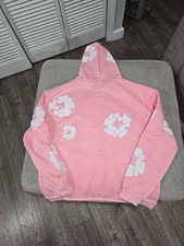 pink flower hoodie size medium Read description