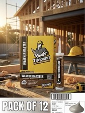 Case (12 tubes) Of Titebond WeatherMaster Sealant Beige 9.5 OZ BRAND NEW