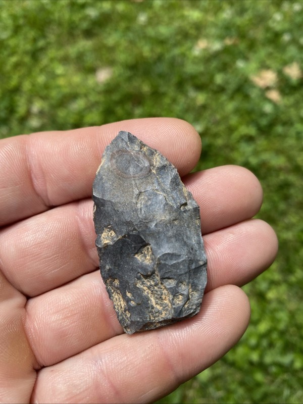 MLC 55 2” Paleo To Archaic Knife Blade - Arrowhead Ky - Tn Stone Artifact