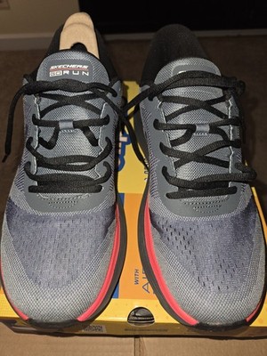 SKECHERS MEN'S MAX CUSHIONING ENDEAVOR EXCITON *SLATE GRAY - Sz 12