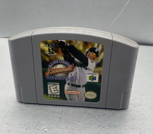 Major League Baseball Featuring Ken Griffey Jr. N64 Authentic Tested And Working