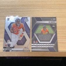 2025 Panini Mosaic #375 RJ HARVEY RC! BRONCOS B-18