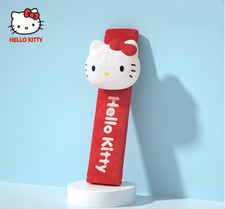 Hello Kitty Auto Car Seat Belt Covers Soft Shoulder Pad Sleeve Red Authentic New Hello Kitty Auto Car Seat Belt Covers Soft Shoulder Pad Sleeve Red Authentic New