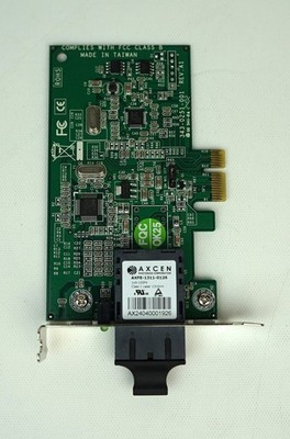 Lantronix N-FXE-SC-02B 100 Base-FX Fast Ethernet Fiber Network Interface Card