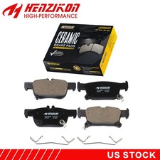 P-1923 Rear Ceramic Brake Pads w/ Hardware Set for 2016 - 2020 Buick Envision