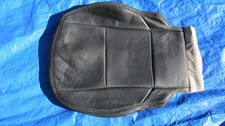 2008 Saab 9-3 Aero Euro Turbox Front Left Black Leather Seat Bottom Cover Rare