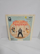 Neighbors RCA SelectaVision CED VideoDisc John Belushi Dan Aykroyd 1982 TESTED