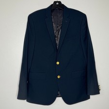 Ralph Lauren Blazer Jacket Navy Blue Boy 20R The Iconic 100 Wool Classic Macy's