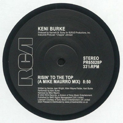 KENI BURKE/EVELYN KING Risin' To The Top/I'm In Love (Mike Maurro Mixes) 12'' NE