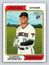 2023 Topps Heritage - Gabriel Moreno #355 (RC)