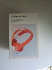 Meta Facial Interface & Head Strap for Quest 3 - Blood Orange - NEW SEALED BOX