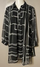 Beautiful Nine West Petites Sheer Dress ~ PXXL