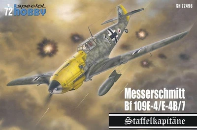 Special Hobby SH 72496 1:72 Messerschmitt Bf 109E-4/7 "Staffelkapitäne"
