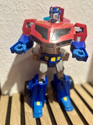 Transformers Optimus Prime Action-Figur transformierend, Autobot Lastwagen - Bild 1 von 3