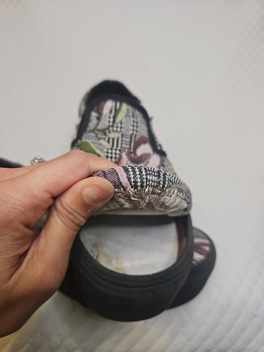 VANS Classic Stackform Shoes Tapestry Floral Blac… - image 9