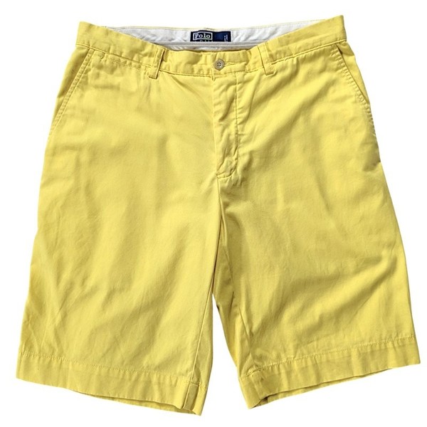 Men Polo Ralph Lauren Shorts Yellow 30 / S / 44