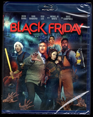 Black Friday (Blu-ray, 2021) Bruce Campbell, Devon Sawa, Michael Jai White
