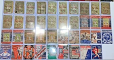 39 Spalding Baseball Guide COVERS in 5" x 7" top loader: 1899, 1903-1941 no 1910